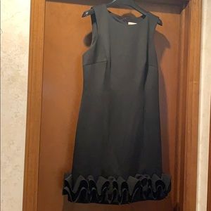 Nicole Miller Sleeveless Black Dress Size 8 New